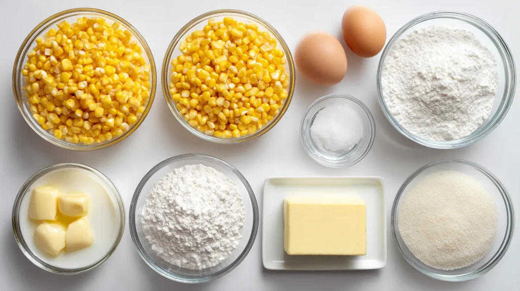 Sweet Corn Casserole Recipe - Creamy & Classic Side Dish 3 Sweet Corn Casserole