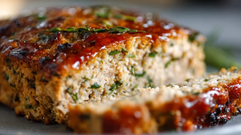 Turkey Meatloaf Recipe - Easy Healthy Weeknight Dinner 1 Turkey Meatloaf
