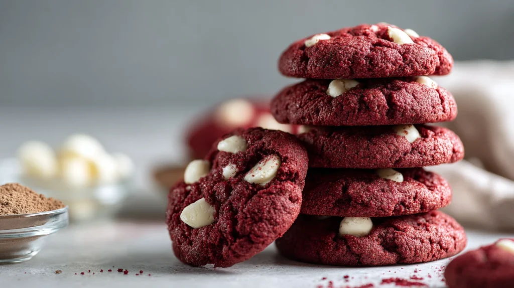 Best Valentine Red Velvet Cookies 2 Red Velvet Cookies