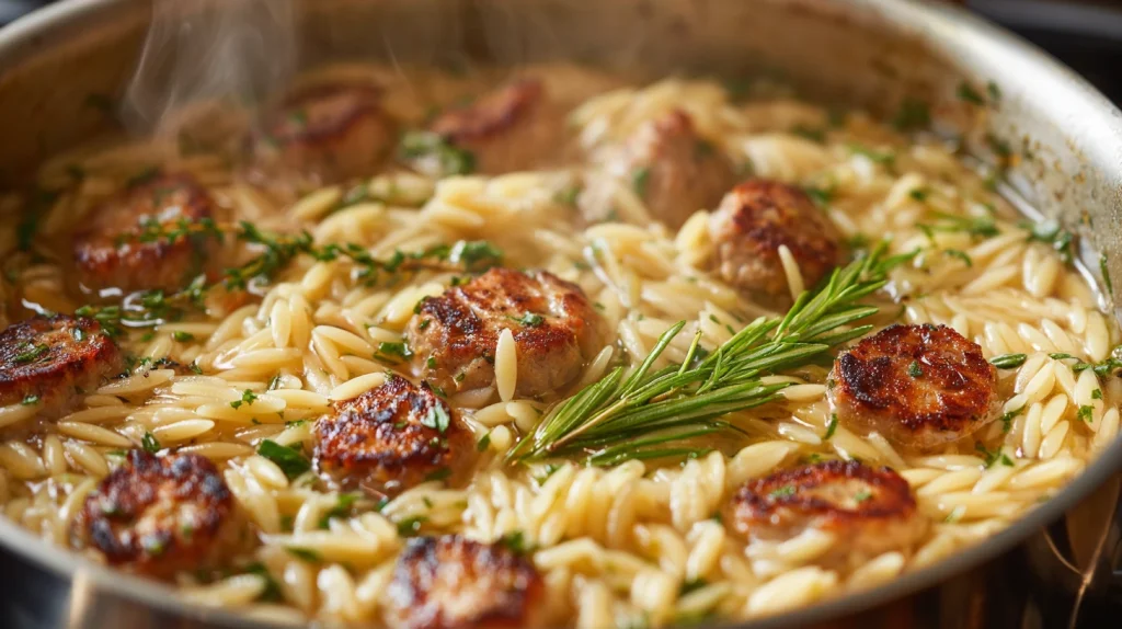 Sausage Orzo Recipes: Delicious and Easy One-Pot Meals 2 Sausage Orzo Recipes