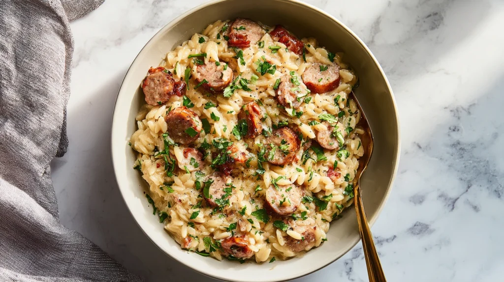Sausage Orzo Recipes: Delicious and Easy One-Pot Meals 11 Sausage Orzo Recipes