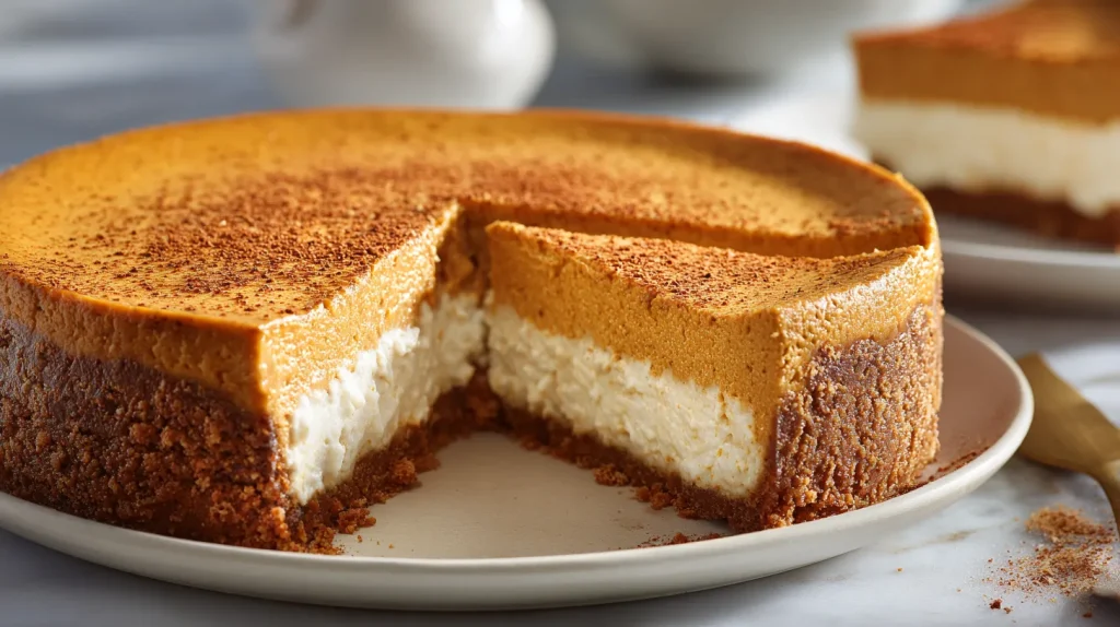 Pumpkin Cheesecake 9 Pumpkin Cheesecake