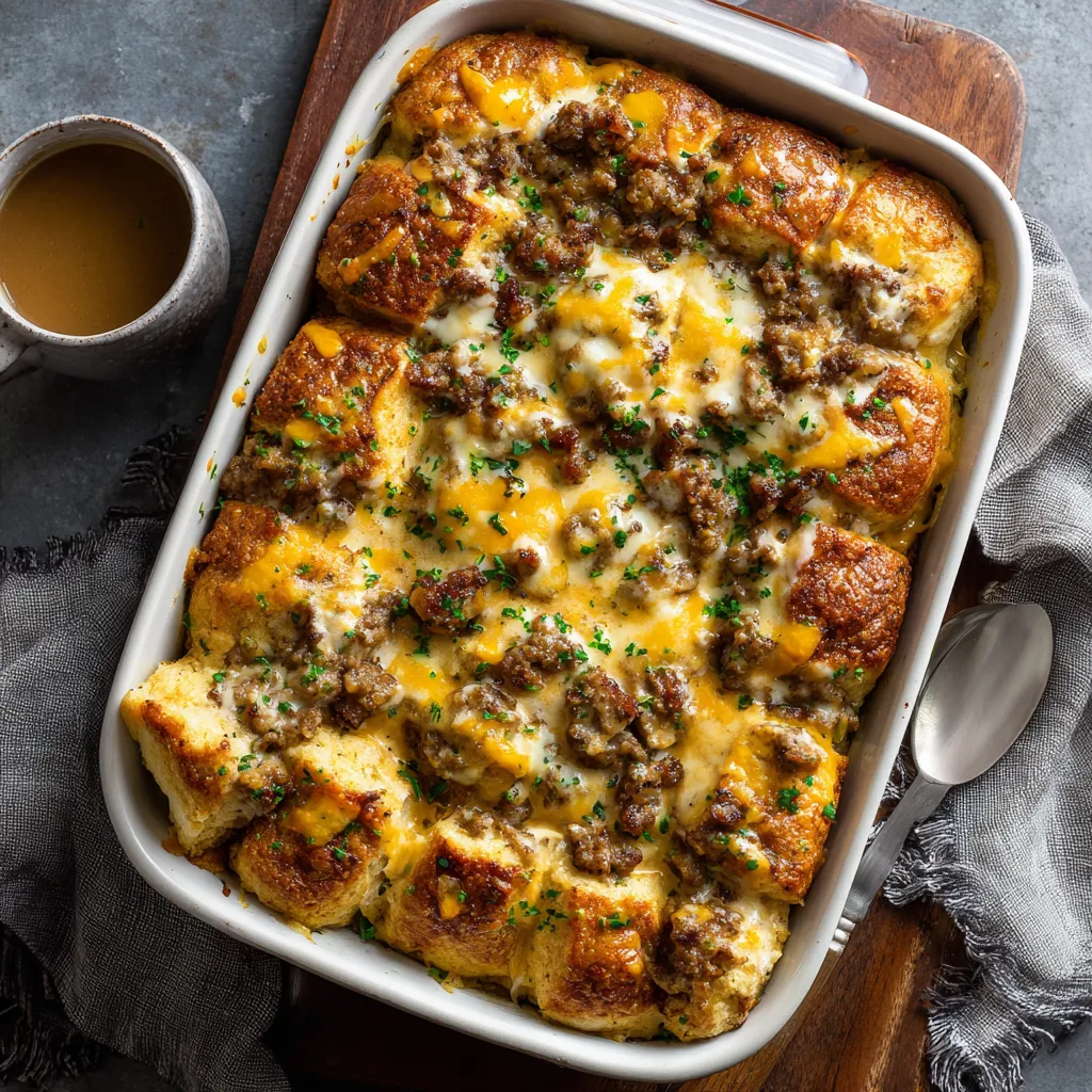 Biscuits and Gravy Breakfast Casserole 10 Biscuits and Gravy Breakfast Casserole