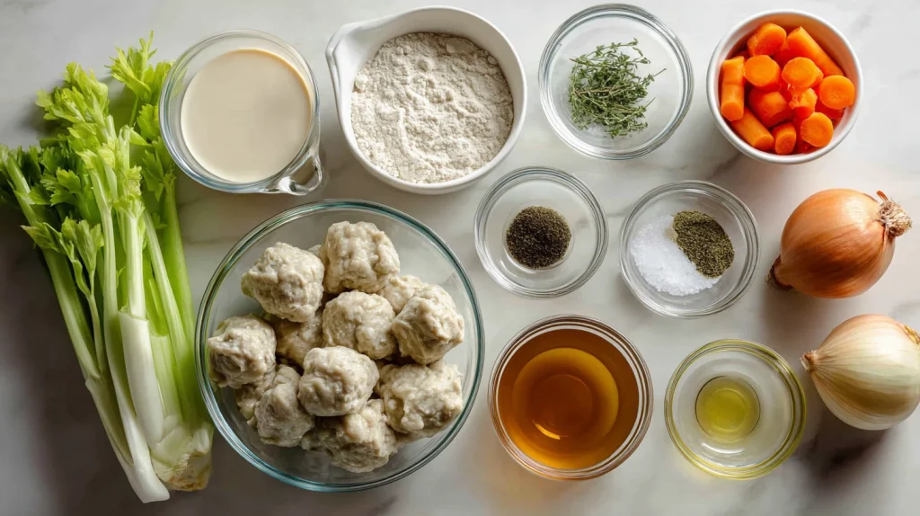 Vegan Chicken and Dumplings Recipe: Cozy Comfort Food 3 Vegan Chicken and Dumplings