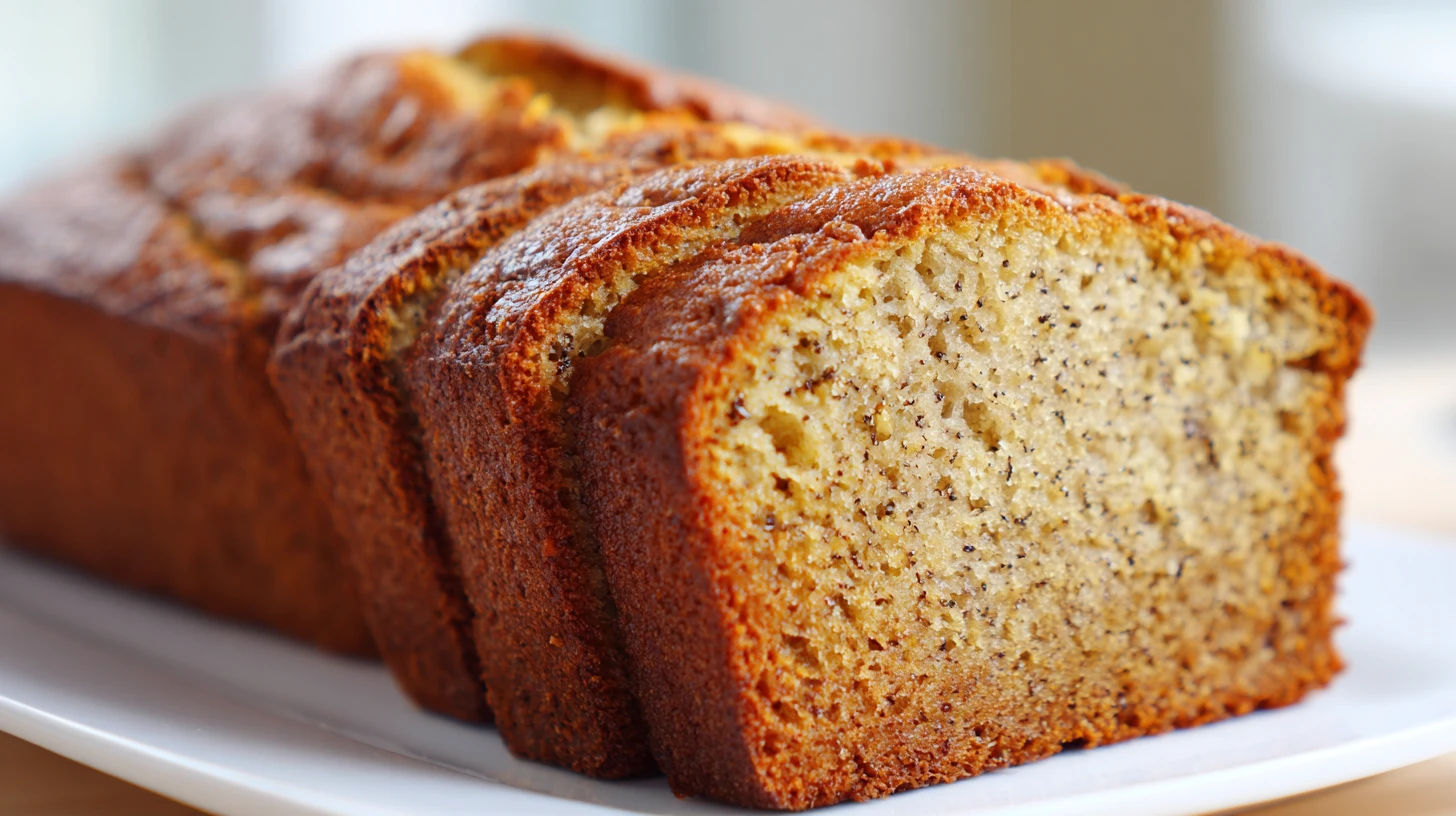 Easy One Bowl Banana Bread - Moist, Quick, and Healthy