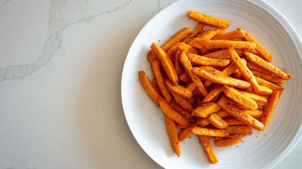 Sweet Potato Fries - Crispy Oven & Air Fryer Recipe 9 Sweet Potato Fries