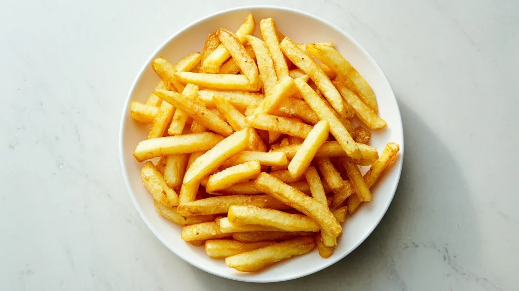 Crispy Air Fryer Frozen French Fries - Quick & Easy Snack 8 Air Fryer Frozen French Fries