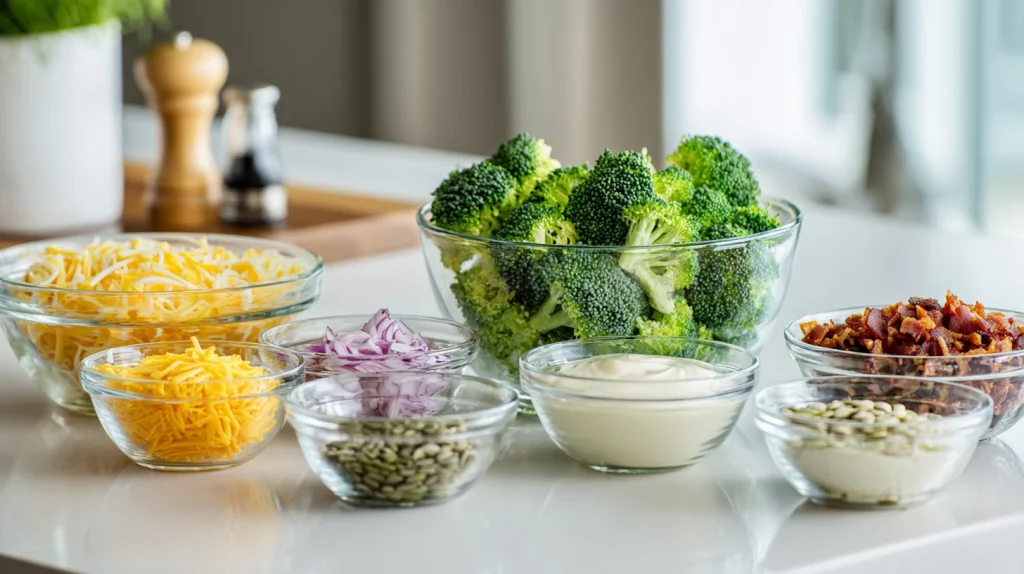 Amish Broccoli Salad - Simple, Perfect & Creamy Salad 2 Amish Broccoli Salad