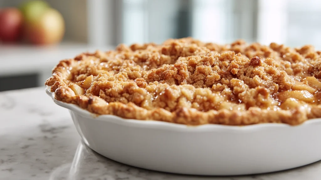 Apple Crisp Pie Recipe - Easy & Crunchy Dessert Idea 11 Apple Crisp Pie