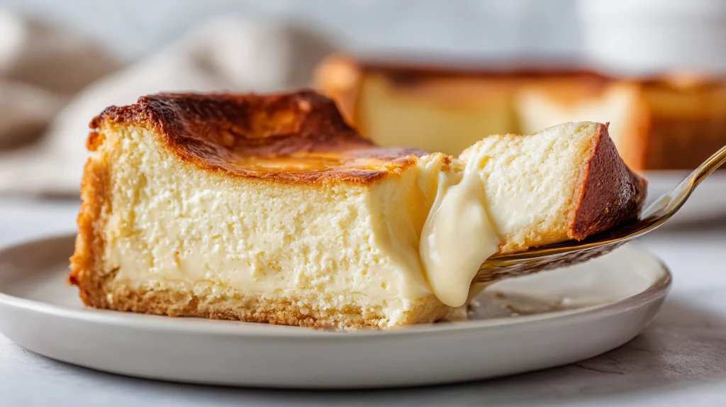 Basque Cheesecake Recipe: Creamy & Burnt-Perfection Dessert 2 Basque Cheesecake