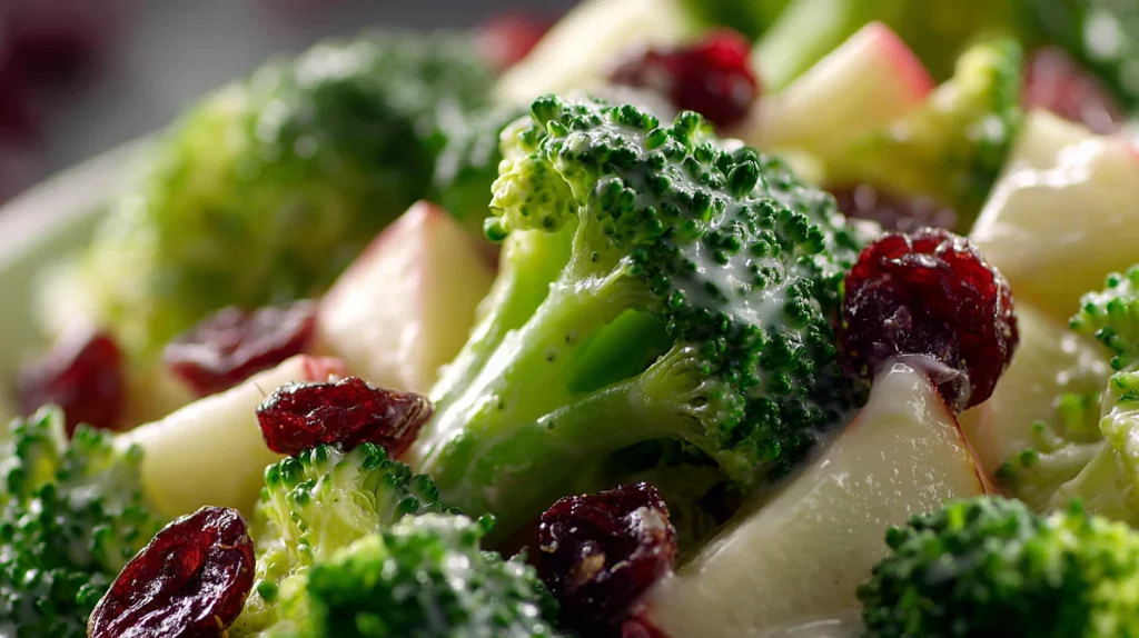 Broccoli Apple Salad - Crisp, Refreshing, and Healthy 2 Broccoli Apple Salad