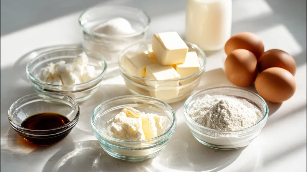 Burnt Cheesecake Recipe - Caramelized Top & Creamy Center 3 Burnt Cheesecake