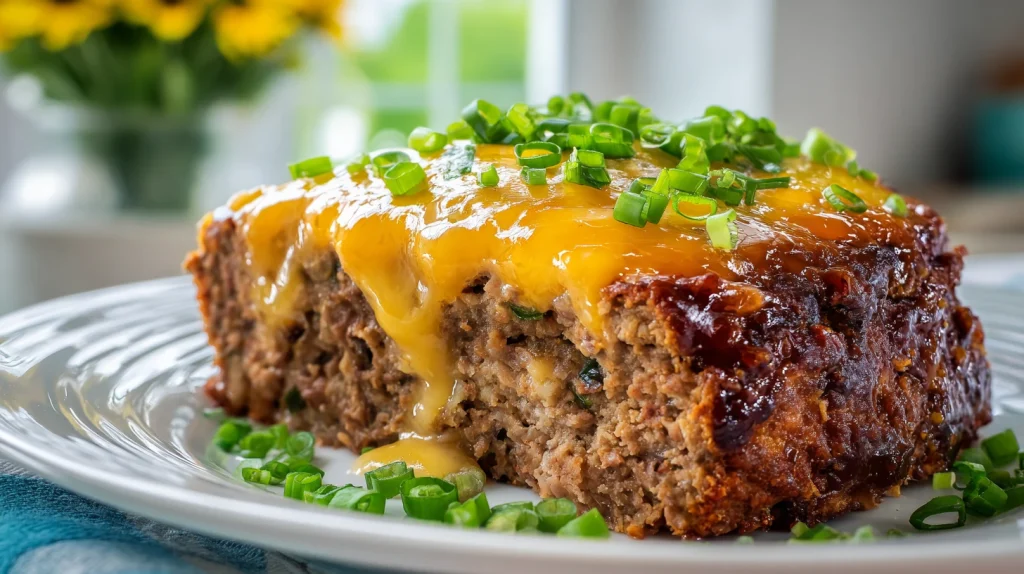 Cheeseburger Meatloaf - Ultimate Comfort Food Twist 1 Cheeseburger Meatloaf