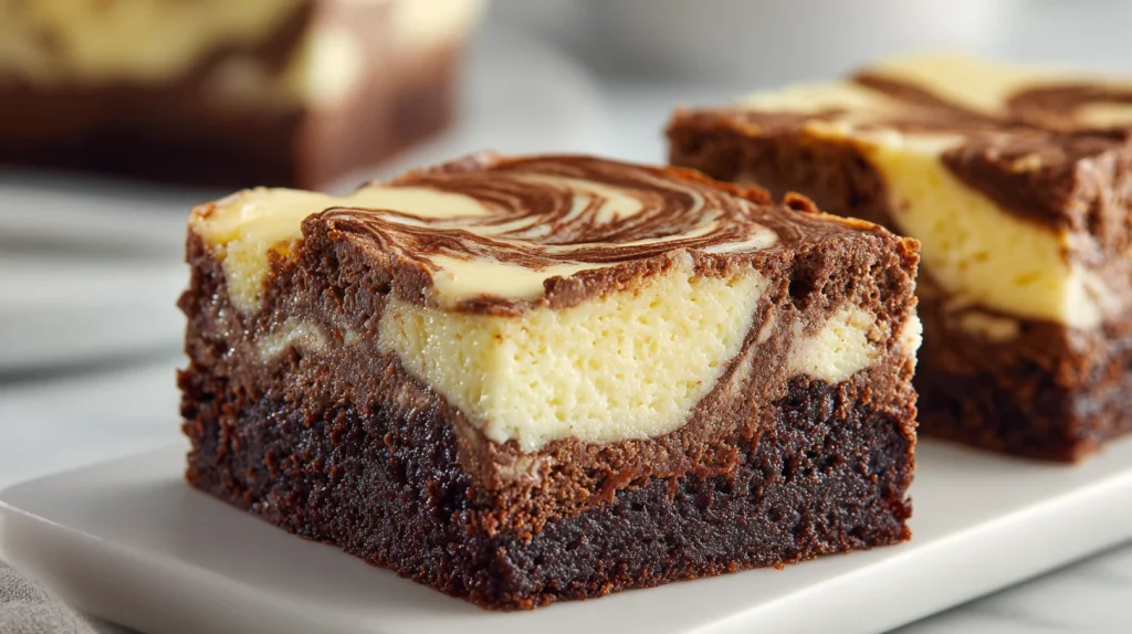 Cheesecake Brownies - Creamy & Delicious Recipe 2 Cheesecake Brownies