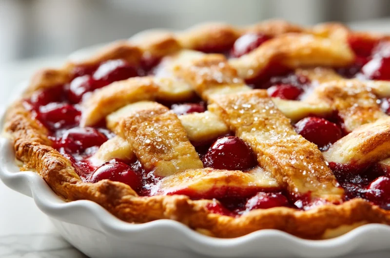 Cherry Pie Recipe - Easy, Delicious & Classic Dessert Idea