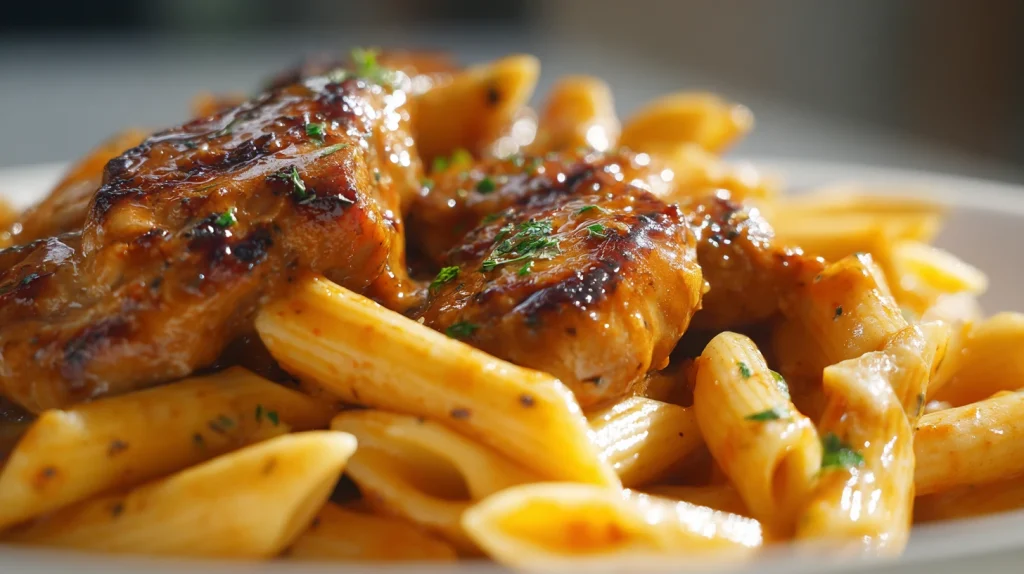 Chicken Thigh Pasta Recipe - Delicious Weeknight Dinner 2 Chicken Thigh Pasta Recipe