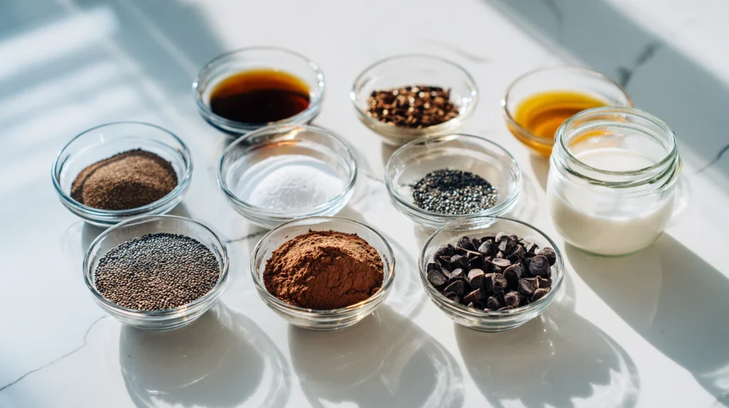 Chocolate Chia Seed Pudding - Easy Healthy Recipe 3 Chocolate Chia Seed Pudding