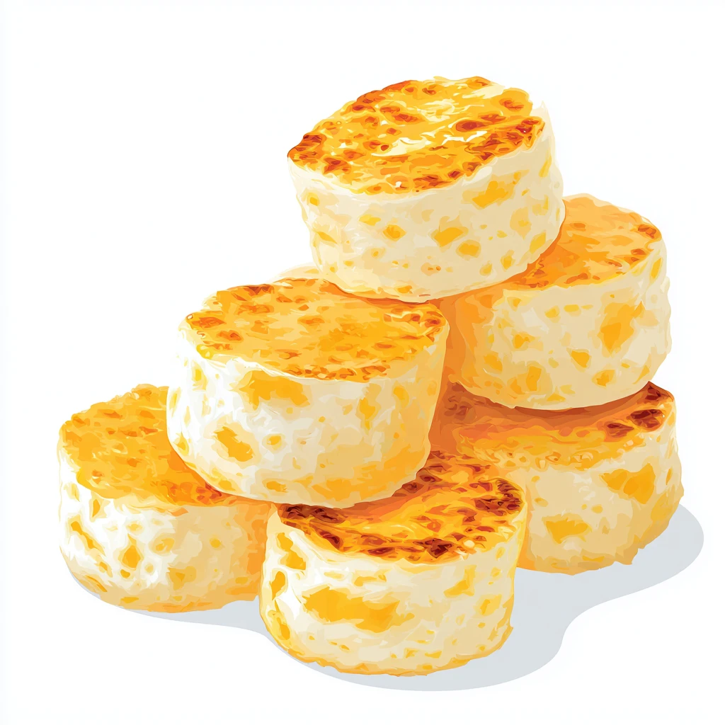 Cottage Cheese Egg Bites - Healthy & Protein Rich Breakfast 4 cottage cheese egg bites vector