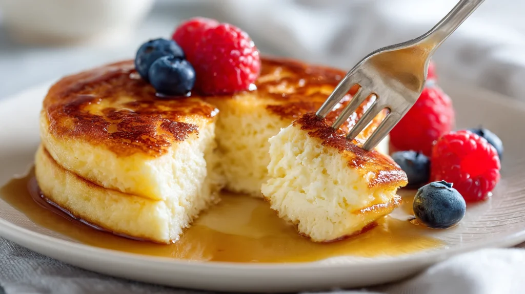 Fluffy Cottage Cheese Pancakes Recipe - Breakfast Delight 2 Cottage Cheese Pancakes