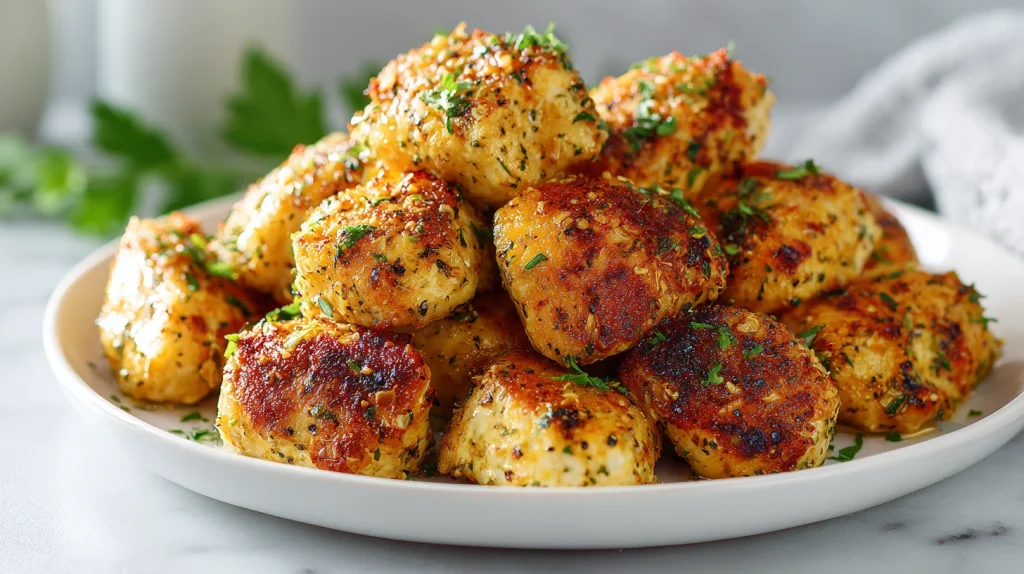 Garlic Butter Chicken Bites - Juicy, Flavor-Packed, Dinner 8 Garlic Butter Chicken Bites
