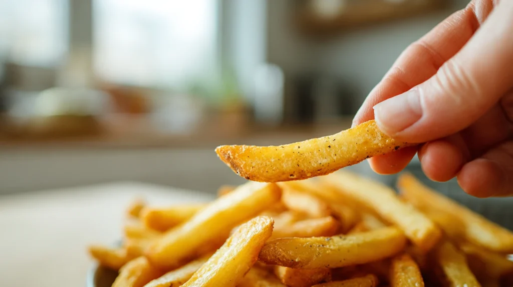 Homemade French Fries in Oven - Crispy & Golden 2 Homemade French Fries in Oven