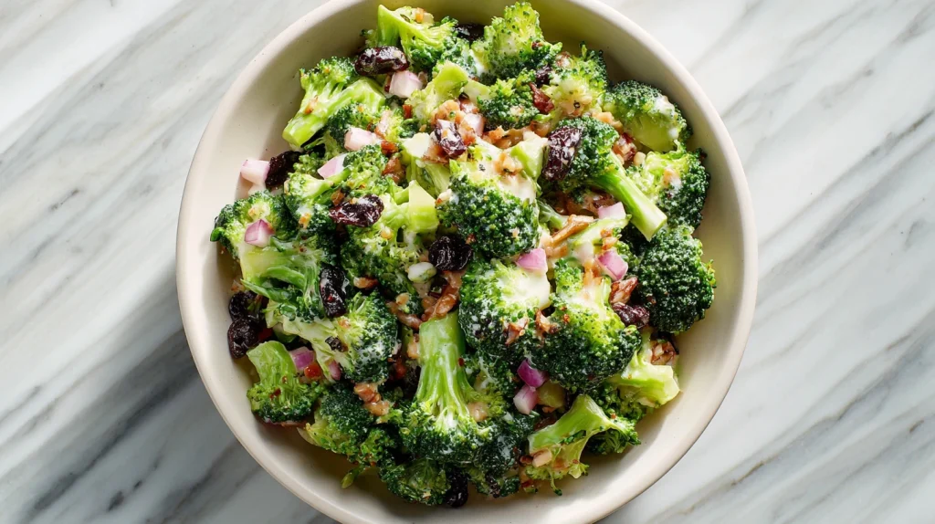 Keto Broccoli Salad Recipe - Low-Carb, Crunchy & Delicious 11 Keto broccoli salad