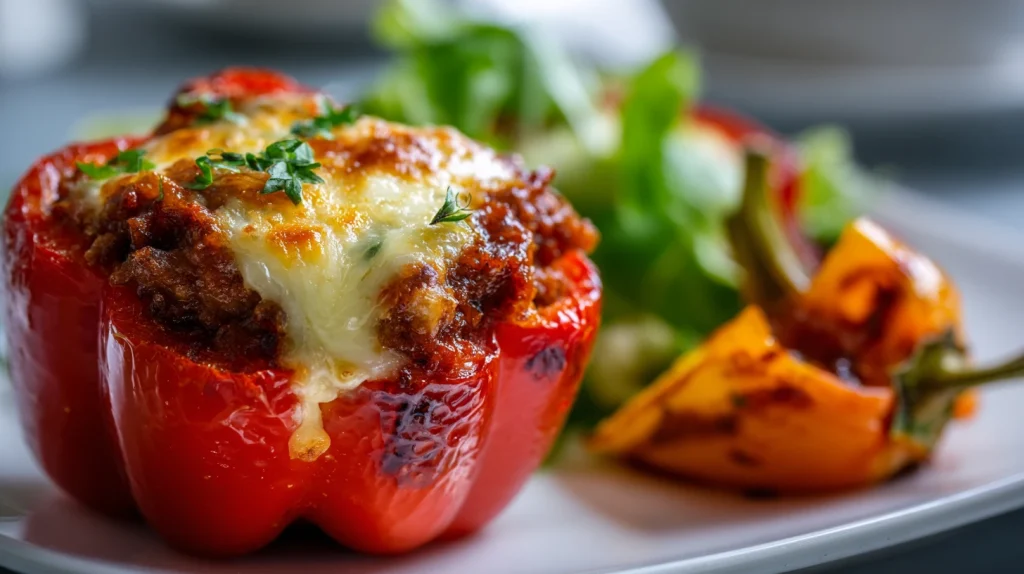Keto Stuffed Bell Peppers - Healthy & Yummy Appetizer 1 Keto Stuffed Bell Peppers