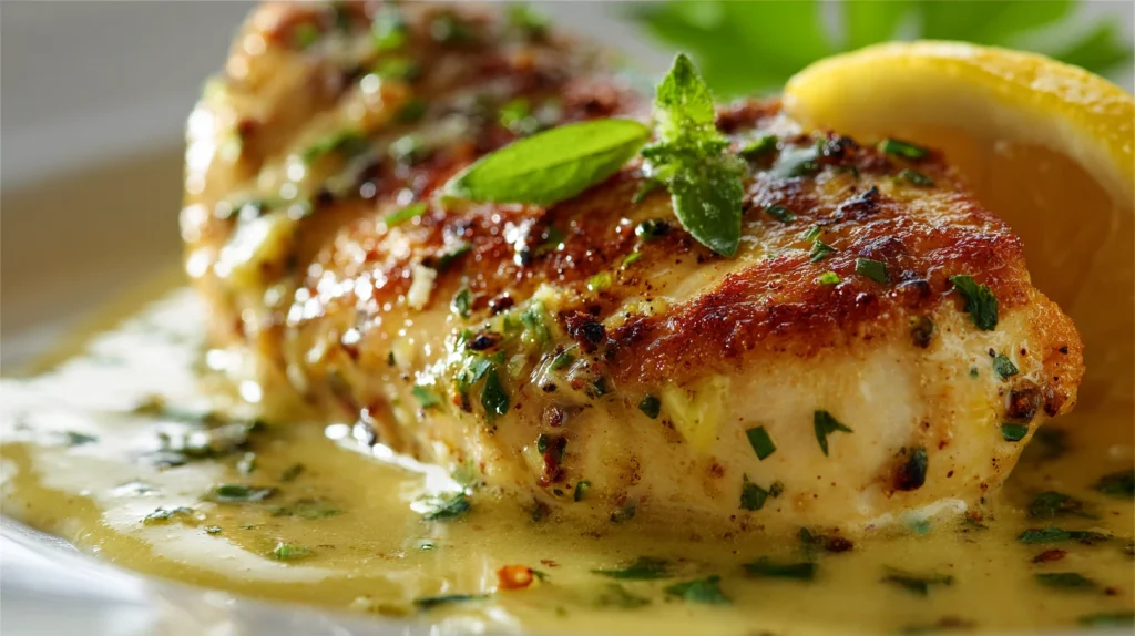 Creamy Lemon Butter Chicken - Easy Garlic & Juicy Dinner 2 Lemon Butter Chicken