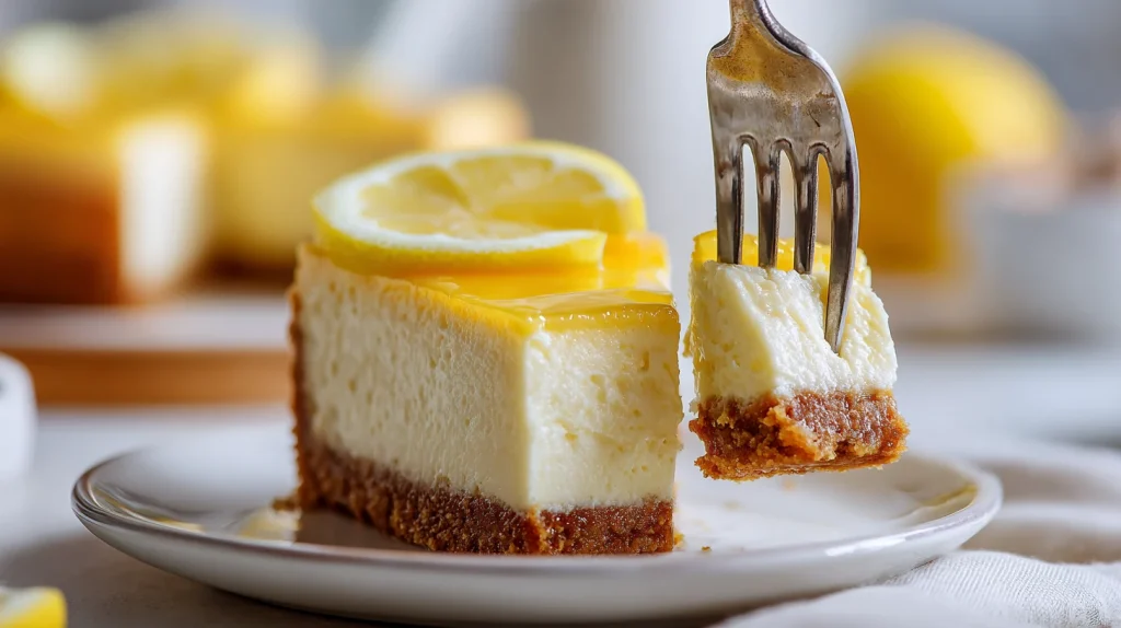 Creamy Lemon Cheesecake Recipe - Easy & Elegant Dessert 9 Lemon Cheesecake
