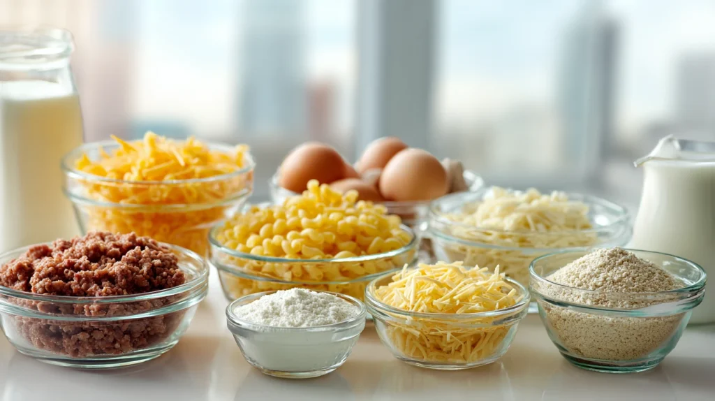 Mac and Cheese Meatloaf - Delicious Comfort Food Mashup 2 Mac and Cheese Meatloaf