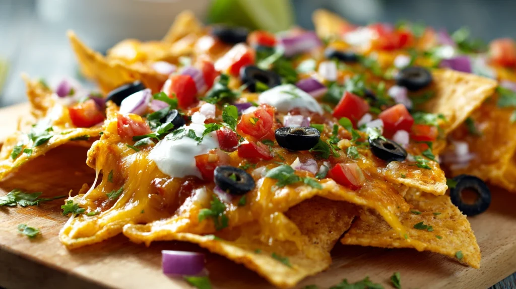 Delicious Nachos Recipe - Crispy, Loaded & Flavor Packed 2 Delicious Nachos