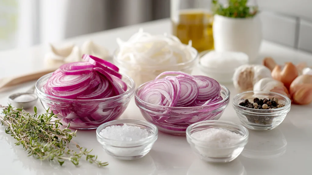 Best Pickled Red Onions Recipe - Tangy, Crunchy Flavor 2 Pickled Red Onions