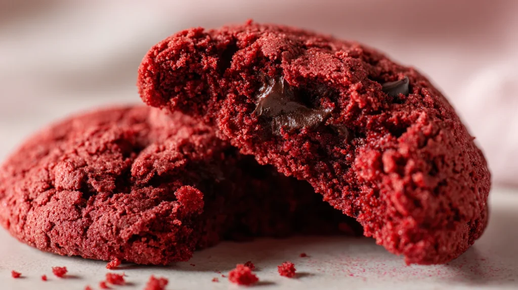 Red Velvet Chocolate Chip Cookies - Easy & Delicious 2 Red Velvet Chocolate Chip Cookies