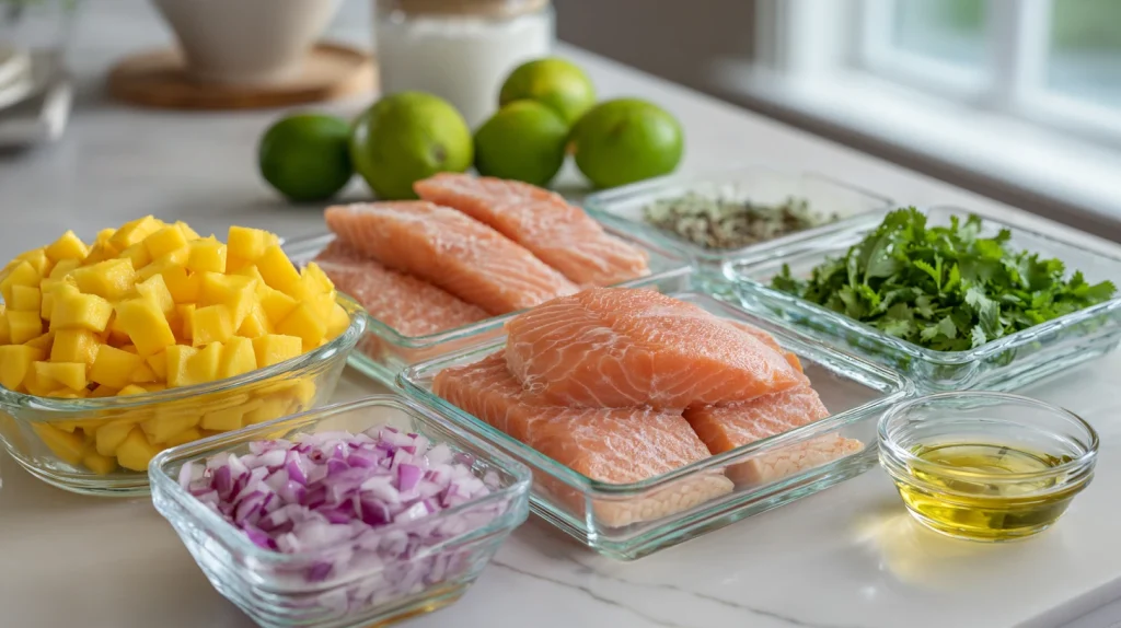 Salmon With Mango Salsa - Fresh, Flavor-Packed Delight 2 Salmon with Mango Salsa