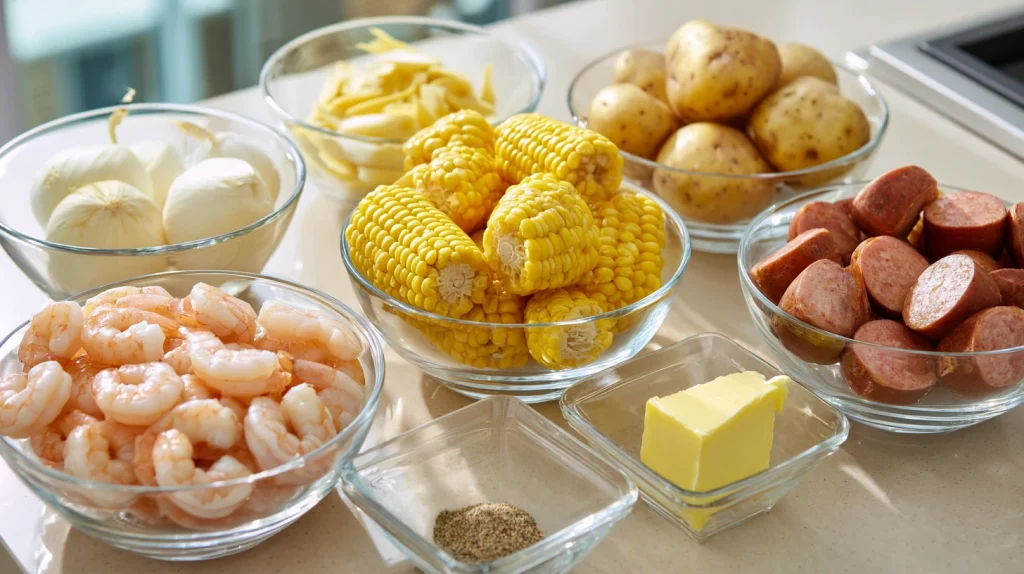 Easy Shrimp Boil Recipe - Flavor Packed Family Dinner 3 Shrimp Boil