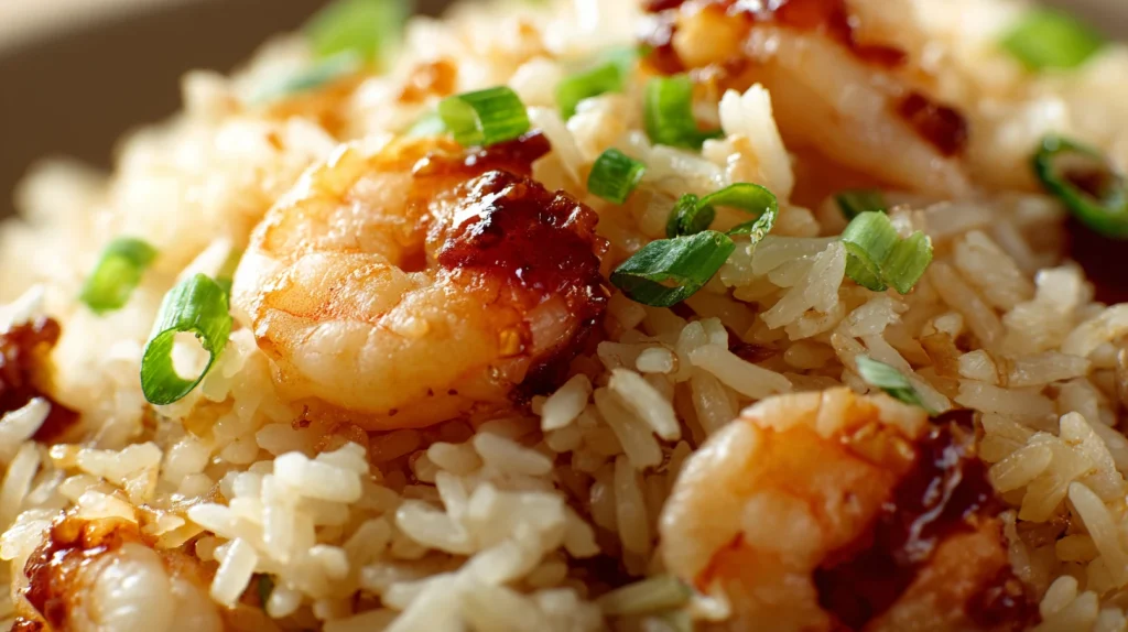 Shrimp Fried Rice Recipe - Easy 5-Minute Restaurant Style 2 Shrimp Fried Rice