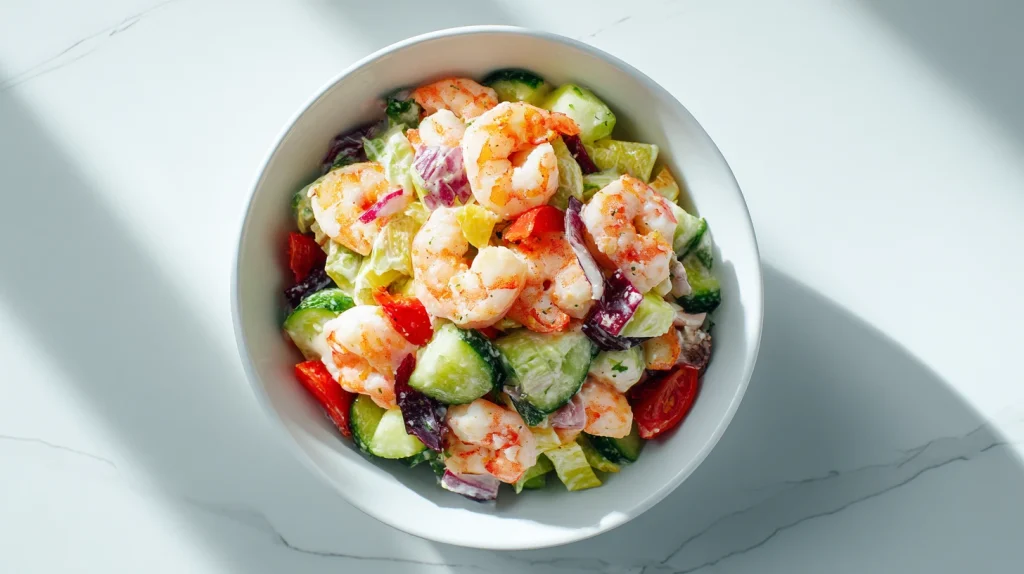 Fresh Shrimp Salad Recipe - Easy Fresh Side For Dinner 9 Shrimp Salad