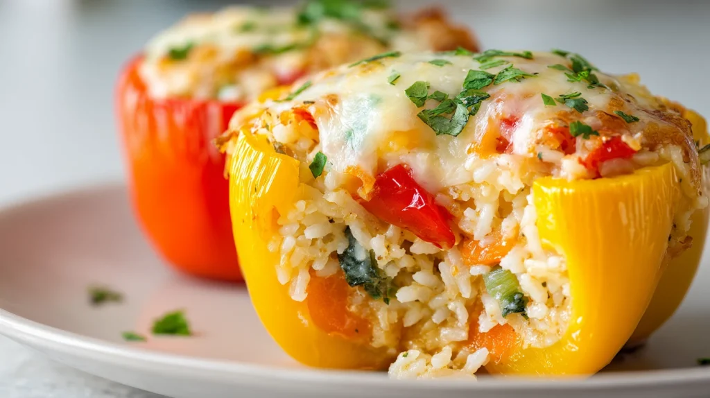 Stuffed Bell Peppers - Flavorful, Tender & Perfect Recipe 1 Stuffed Bell Peppers