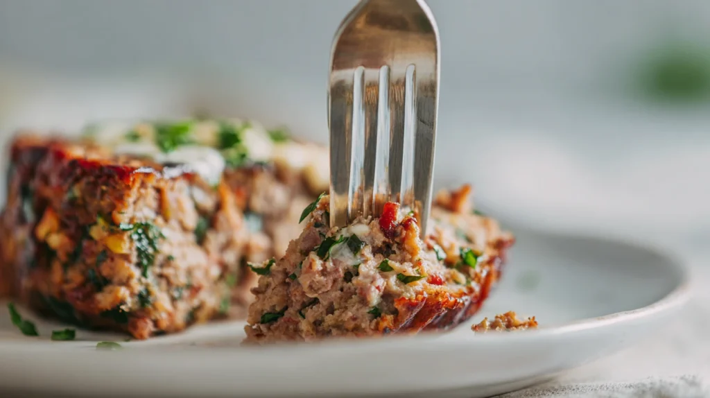 Stuffed Meatloaf Recipe - Classic Weeknight Dinner 2 Stuffed Meatloaf