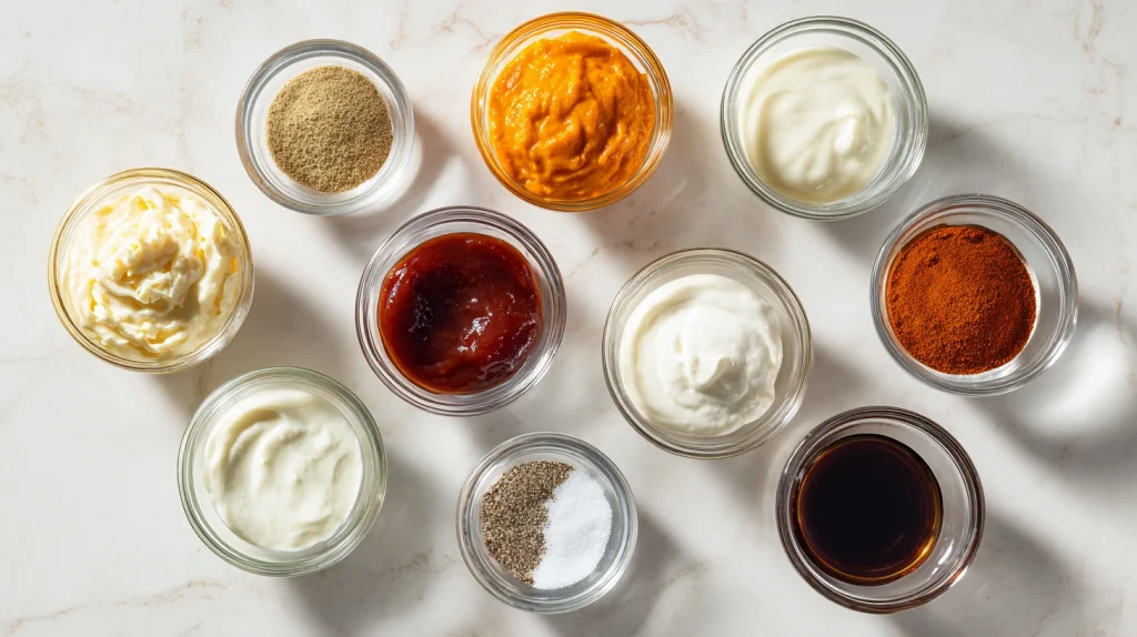 Sweet Potato Fries Dipping Sauce - Creamy & Spicy 3 Sweet Potato Fries Dipping Sauce