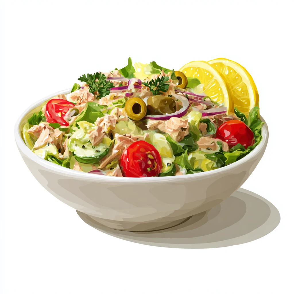 Easy Tuna Salad Recipe - Delicious Homemade Meal 4 tuna-salad-vector