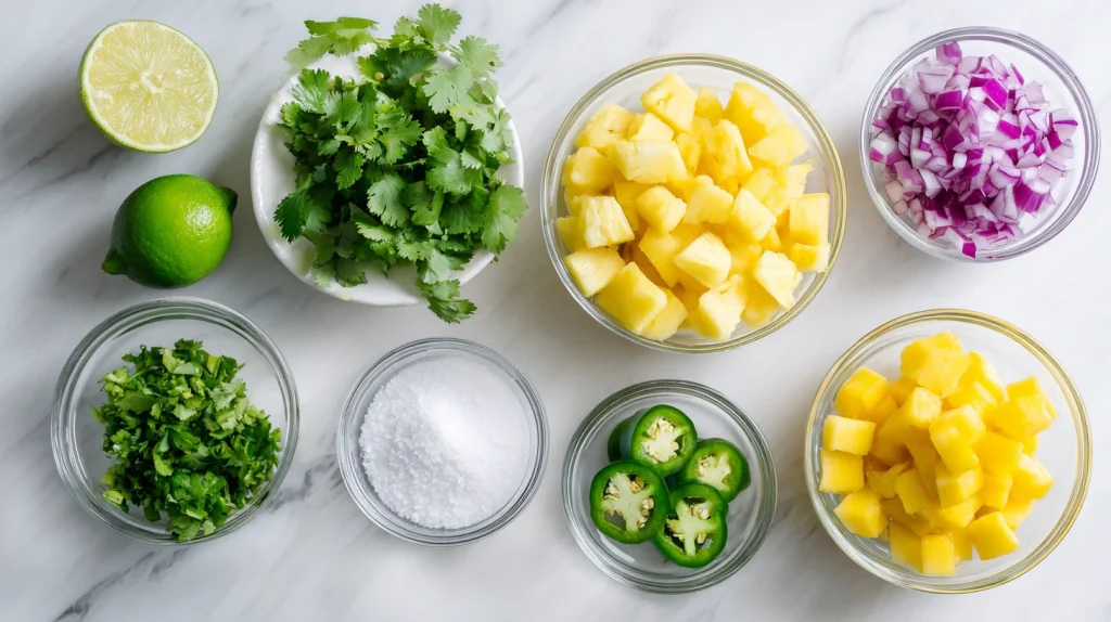 Pineapple Mango Salsa 3 pineapple mango salsa