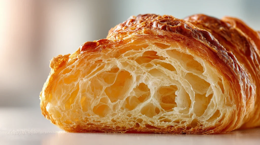 Easy Baked Croissants - Healthy Breakfast Delight 2 Baked Croissants