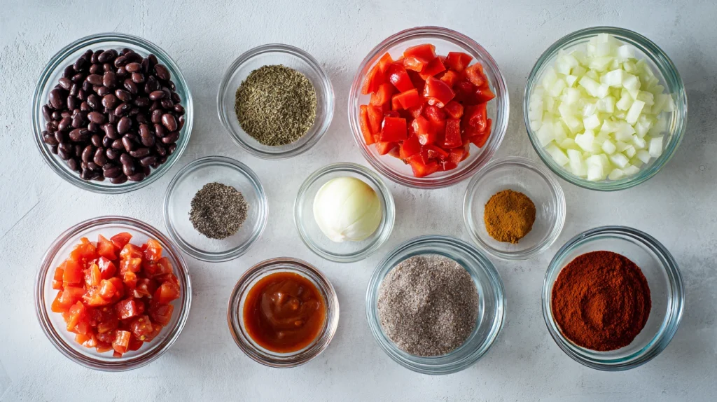 Black Bean Chili Recipe - Easy, Hearty & Healthy Dinner 2 Black Bean Chili