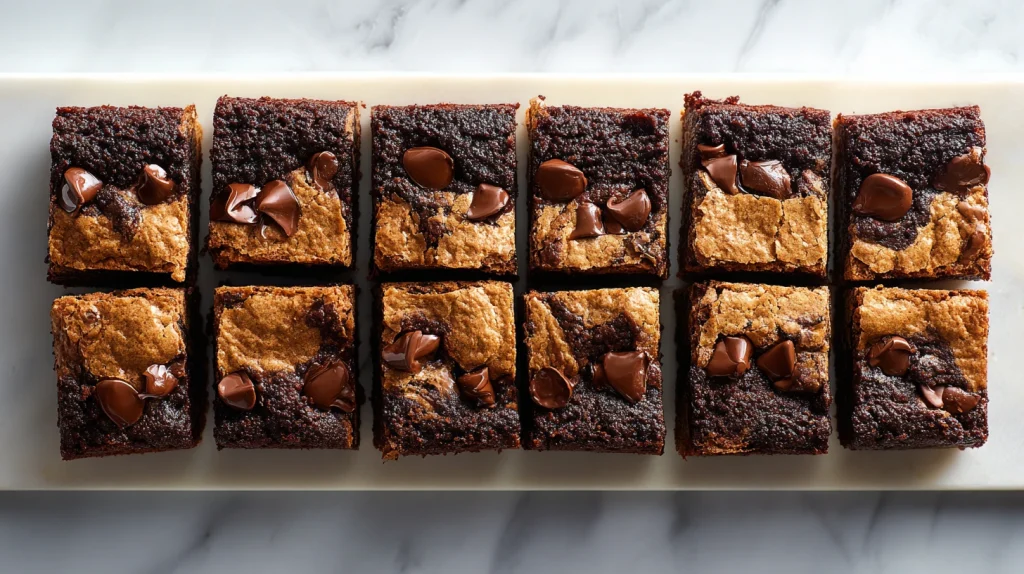 Easy Brown Butter Brookies Recipe - Fudgy & Chewy Brownies 10 Brown Butter Brookies