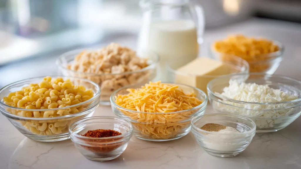 Buffalo Chicken Mac and Cheese - Easy & Creamy Recipe 3 Buffalo Chicken Mac and Cheese