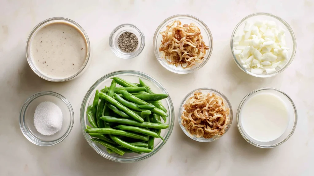 Campbells Green Bean Casserole - Easy Classic Recipe 2 Campbells Green Bean Casserole