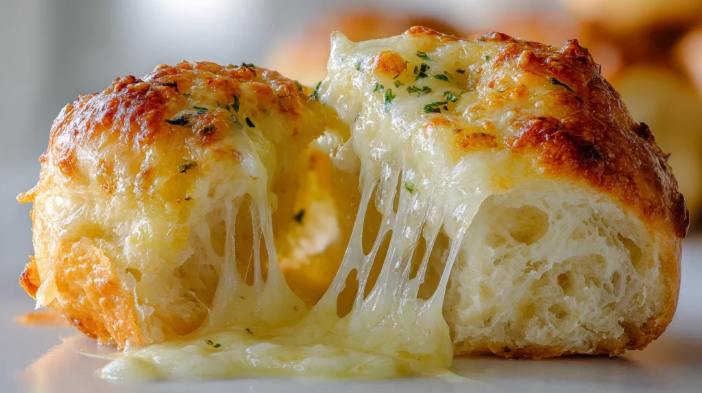 Cheesy Garlic Bread Rolls - Easy & Tasty Garlic Bread Recipe 2 Cheesy Garlic Bread Rolls
