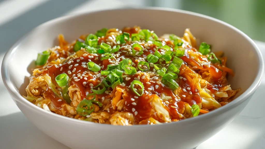 Chicken Egg Roll in a Bowl - Healthy, Flavorful, and Quick 8 Chicken Egg Roll in a Bowl