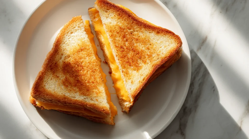 Grilled Cheese Sandwich - Crispy & Cheesy Golden Bread 11 Grilled Cheese Sandwich